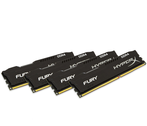 זכרון למחשב HyperX Fury 4X8GB DDR4 2933MHz HX429C17FB2K4/32 DIMM