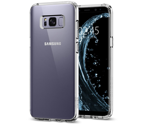 כיסוי לטלפון Spigen Ultra Hybrid Samsung Galaxy S8 בצבע שקוף