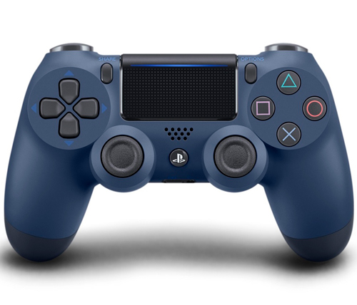 בקר אלחוטי ל-Sony DualShock 4 Wireless Controller PS4 בצבע כחול כהה Midnight Blue