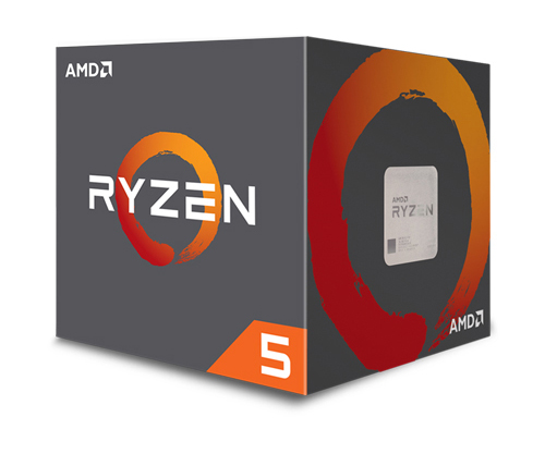 מעבד AMD Ryzen 5 2600 6 Core Box