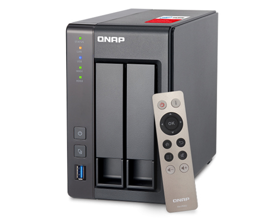 שרת אחסון QNAP TS-251+ 2GB 2-bay NAS