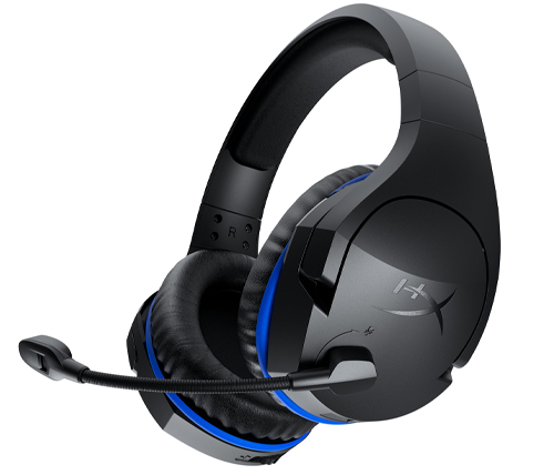 אוזניות גיימינג אלחוטיות Hyper X Cloud Stinger Wireless תואמות PC/PS4 עם מיקרופון בצבע שחור