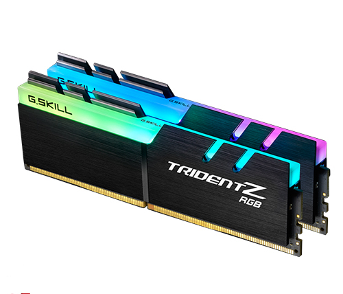 זכרון למחשב G.Skill Trident Z RGB 2X8GB DDR4 3200MHz F4-3200C16D-16GTZR
