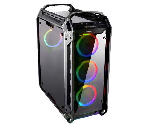 מארז מחשב Cougar PANZER EVO RGB בצבע שחור 