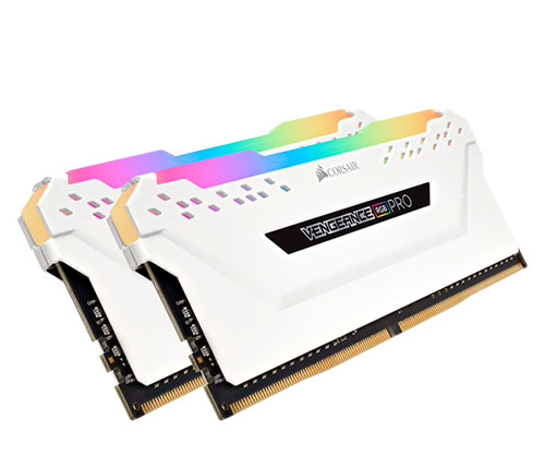 זכרון למחשב Corsair VENGEANCE RGB PRO 16GB (2 x 8GB) DDR4 DRAM 2666MHz CMW16GX4M2A2666C16W DIMM