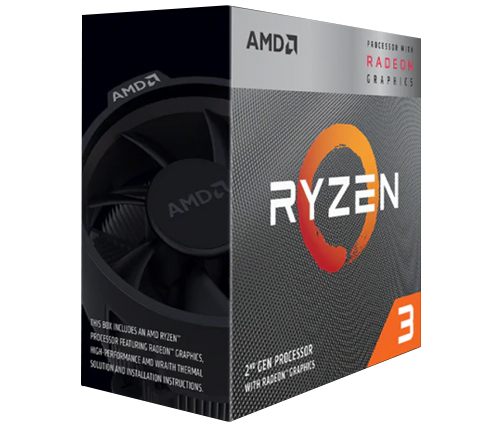 מעבד AMD Ryzen™ 3 3200G with Radeon™ Vega 8 Graphics Box