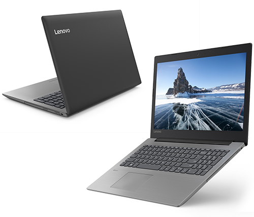 מחשב נייד "15.6 Lenovo IdeaPad 330-15 81DC016RIV i3-7020U בצבע שחור, כונן 1TB, זכרון 8GB ומ.גרפי Intel 620