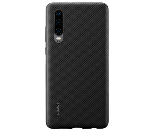 כיסוי לטלפון Huawei P30 PU Case בצבע שחור