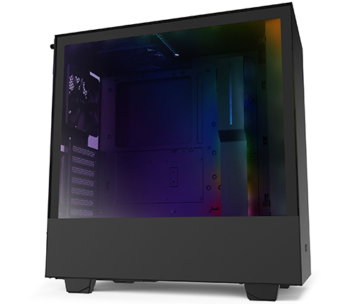 מארז מחשב NZXT H510i בצבע שחור כולל חלון צד