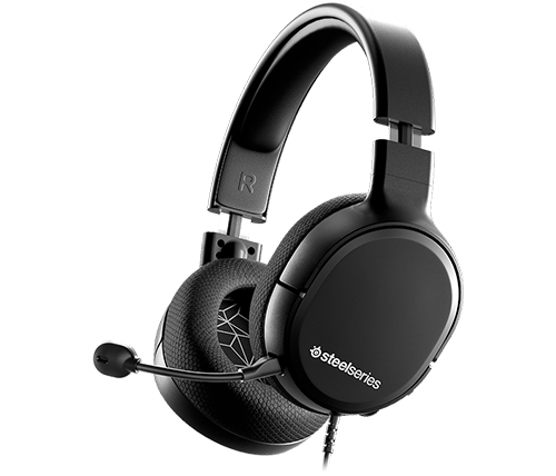 אוזניות גיימינג SteelSeries Arctis 1 עם מיקרופון בצבע שחור