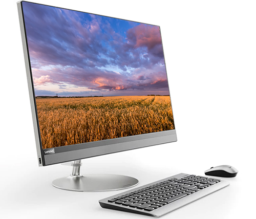 מחשב All In One Lenovo 27" Intel Core i7-8700T 520-27 F0DE003FIV - בצבע כסוף
