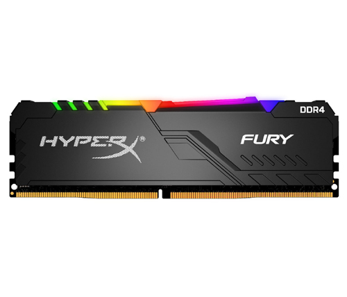 זכרון למחשב HyperX FURY DDR4 RGB 2666MHz 8GB HX426C16FB3A/8 DIMM