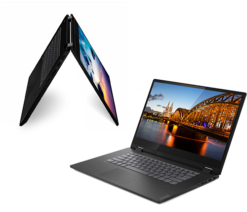 מחשב נייד "15.6 Lenovo IdeaPad C340-15 81N5003DIV i7-8565U בצבע שחור, כונן 256GB SSD, זכרון 8GB ומ.גרפי Intel 620