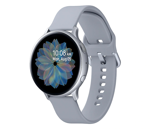 שעון חכם סמסונג Samsung Galaxy Watch Active 2 SM-R820 בצבע כסוף אחריות היבואן הרשמי