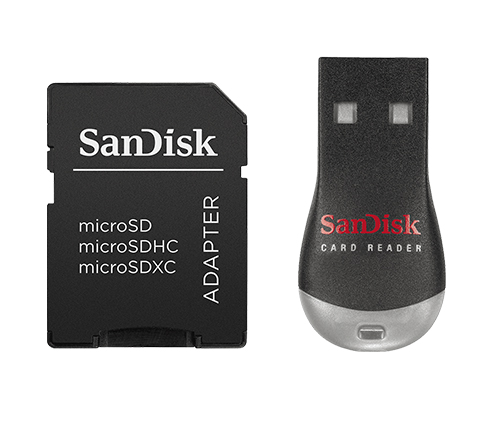 קורא כרטיסי זכרון SanDisk MobileMate Duo