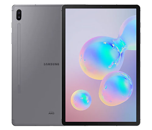 טאבלט Samsung Galaxy Tab S6 (2019) SM-T860 Wi-Fi 10.5" 128GB בצבע אפור הרים, אחריות היבואן הרשמי