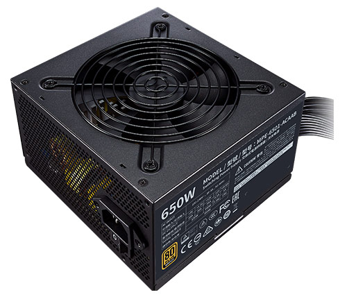 ספק כוח למחשב Cooler Master MWE 650 BRONZE - V2 80PLUS Bronze 650W