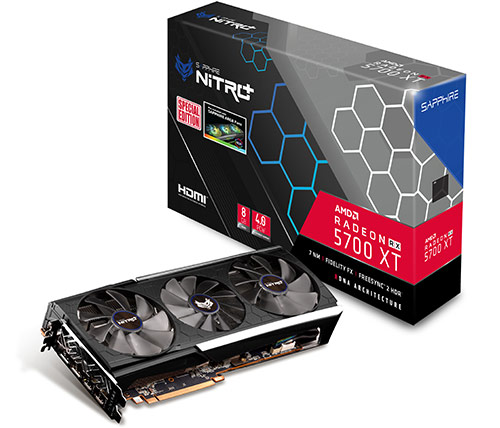 כרטיס מסך SAPPHIRE NITRO+ RX 5700 XT 8G GDDR6 SE