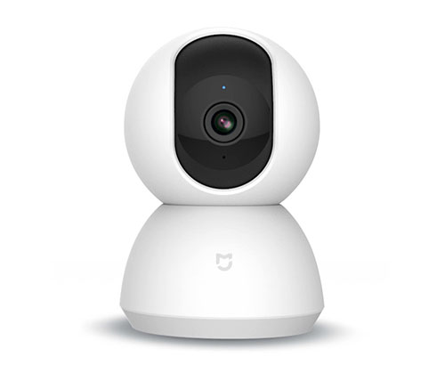 מצלמת אבטחה מתכווננת 1080P Xiaomi Mi Home Security Camera 360° IP בצבע לבן אחריות היבואן הרשמי המילטון