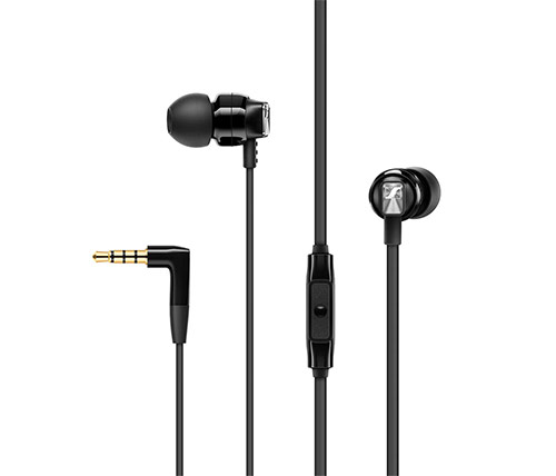 אוזניות +מיקרופון Sennheiser CX 300S בצבע שחור