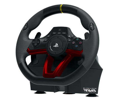 הגה מרוצים ודוושות Hori Wireless Racing Wheel APEX ל PlayStation 5/ PlayStation 4 / PlayStation 3 / PC