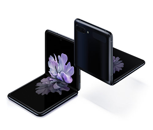 סמארטפון Samsung Galaxy Z Flip SM-F700F/DS 256GB בצבע שחור - שנה אחריות היבואן הרשמי