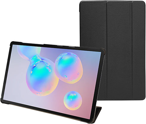 כיסוי Ebag לטאבלט Samsung Galaxy Tab S6 (2019) SM-T860 / SM-T865 בצבע שחור