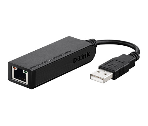 מתאם רשת D-Link DUB‑E100 USB 2.0 Ethernet 10/100 Mbps