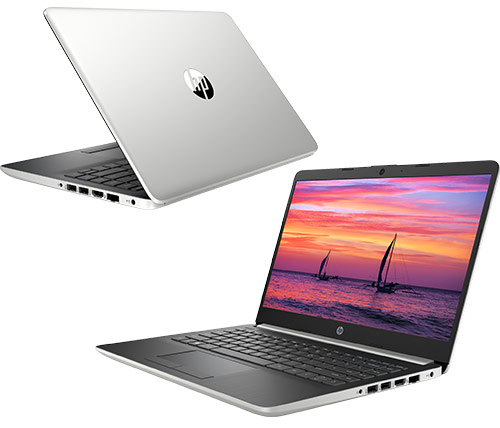 מחשב נייד "14 HP Notebook 14-CF2001NJ 8PL04EA i5-10210U בצבע כסוף, כונן 256GB SSD, זכרון 8GB ומ.גרפי AMD Radeon 530