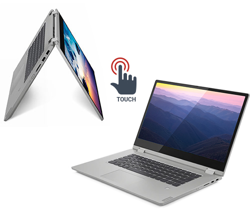 מחשב נייד "15.6 Lenovo IdeaPad C340-15 81TL001HIV i5-10210U בצבע אפור, כונן 1TB SSD, זכרון 8GB ומ.גרפי Nvidia MX230