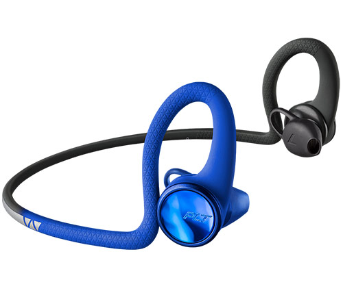 אוזניות אלחוטיות Plantronics BackBeat FIT 2100  Bluetooth בצבע כחול עם מיקרופון 