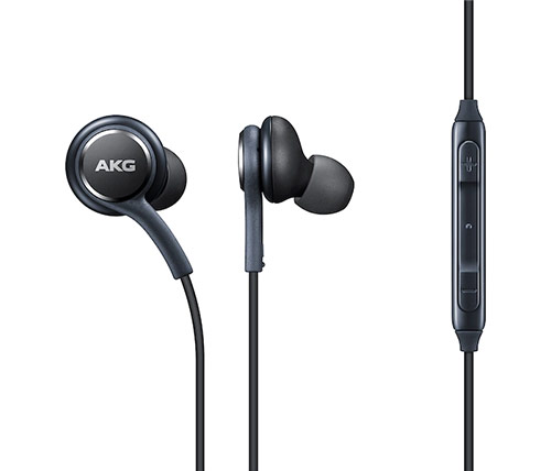אוזניות Samsung Tuned by AKG עם מיקרופון וחיבור USB-C בצבע שחור