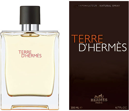 בושם לגבר Hermes Terre D'hermes E.D.T או דה טואלט 200ml