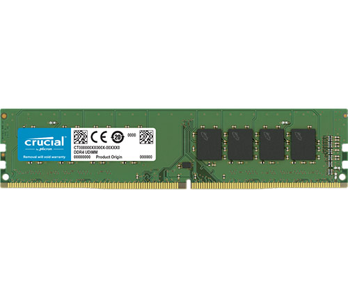זכרון למחשב Crucial 8GB DDR4-2666 UDIMM CT8G4DFS8266