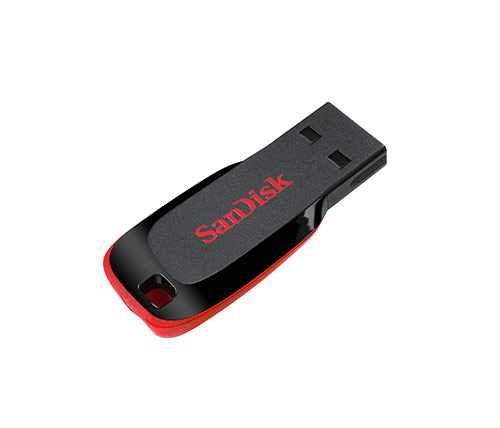 זכרון נייד SanDisk Cruzer Blade - בנפח 16GB