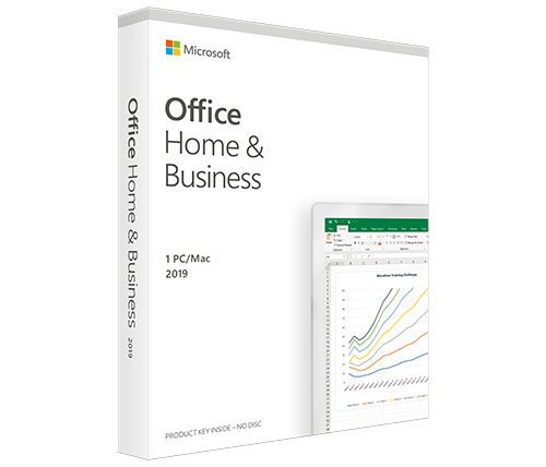 קוד להורדת תוכנת אופיס Microsoft Office Home & Business 2019 Retail בשפה English  / אנגלית למחשב PC / Mac אחד