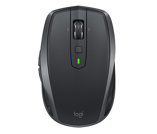 עכבר Logitech MX Anywhere 2S Wireless Bluetooth בצבע שחור גרפיט