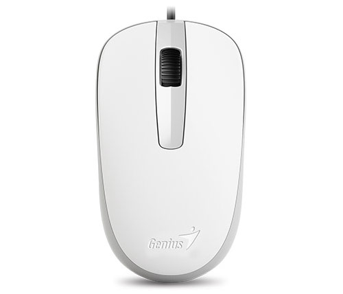עכבר חוטי Genius DX-120 בצבע לבן