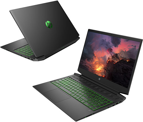 מחשב נייד גיימינג "16.1 HP Pavilion 16-A0010NJ 1Q0Q5EA  i7-10750H בצבע שחור, כונן 512GB SSD, זכרון 16GB ומ.גרפי Nvidia GTX 1650Ti