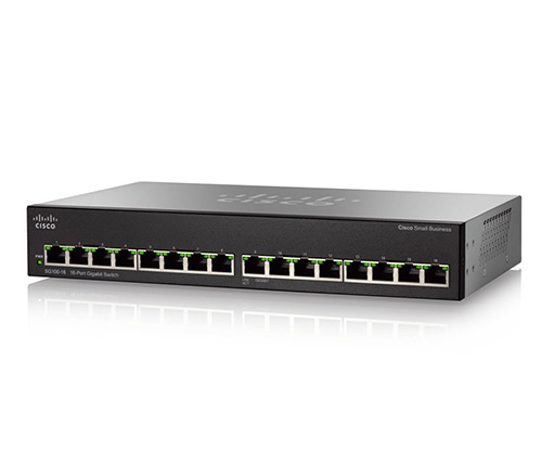 מתג Cisco SG110D-16-EU 16-Port Gigabit Switch