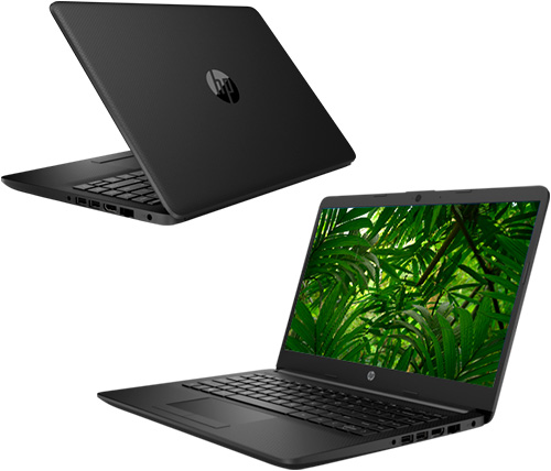 מחשב נייד "14 HP Laptop 14-CF3014NJ 1X2L4EA i5-1035G1 בצבע שחור, כונן 512GB SSD, זכרון 8GB ומ.גרפי Intel UHD Graphics