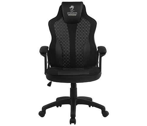 כיסא גיימינג דרגון Dragon Gaming Gear Sniper בצבע שחור וכסוף – משלוח חינם