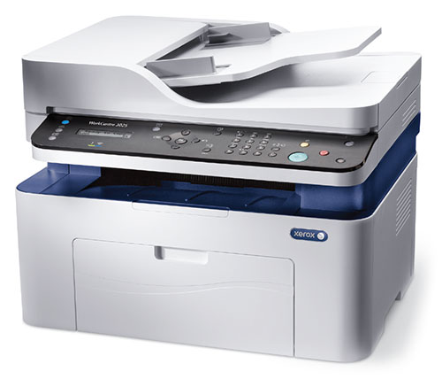 מדפסת לייזר משולבת אלחוטית קטנה Xerox 3025V_NI שחור-לבן