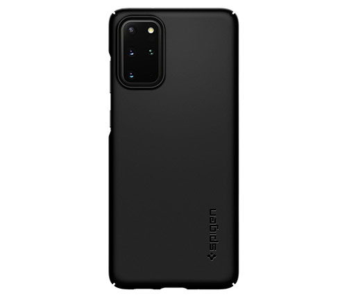כיסוי לטלפון Spigen Thin Fit Galaxy S20 Plus בצבע שחור