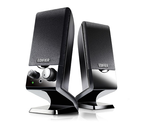 רמקולים 2.0 Edifier M1250 בצבע שחור