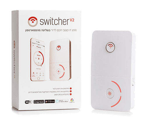 מתג חכם לדוד Switcher V2 הניתן לשליטה מהסמארטפון / טאבלט