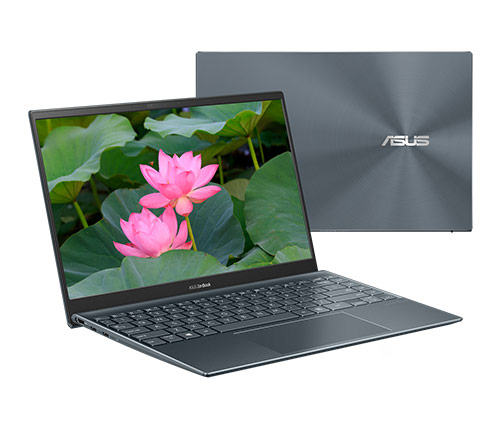 מחשב נייד "14 Asus ZenBook 14 UX425JA-BM063T i5-1035G1 בצבע אפור, כונן 256GB SSD, זכרון 8GB, ומ. גרפי Intel UHD Graphics