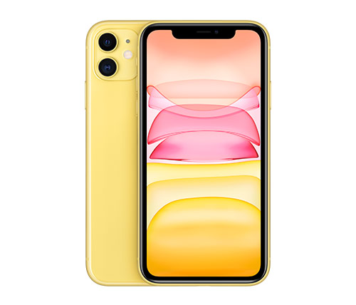אייפון Apple iPhone 11 64GB בצבע צהוב - שנה אחריות היבואן הרשמי