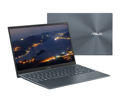 מחשב נייד "13.3 ASUS ZenBook 13 UX325EA-AH037T i7-1165G7  בצבע אפור, כונן 1TB SSD, זכרון 16GB ומ. גרפי Intel Iris Xe Graphics