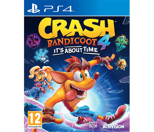 משחק Crash Bandicoot 4 It's About Time לקונסולה PS4